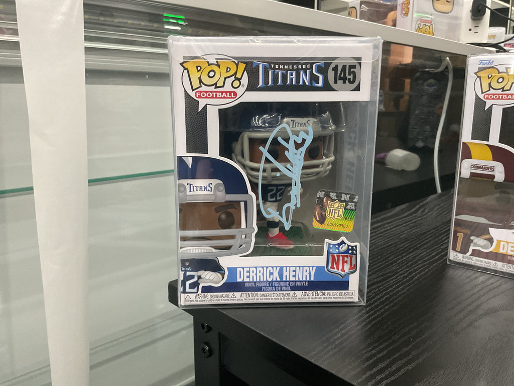 Signed Funko 145 - Tennessee Titans - Derrick Henry - Signed