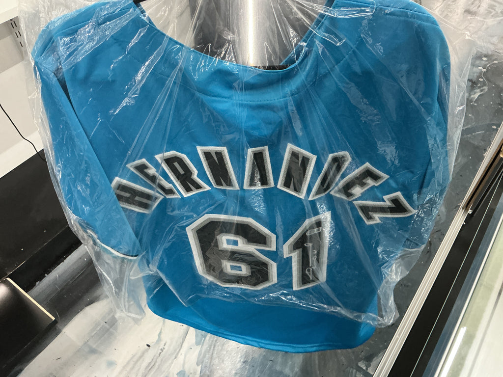 Signed Florida Hernandez #61 Jersey