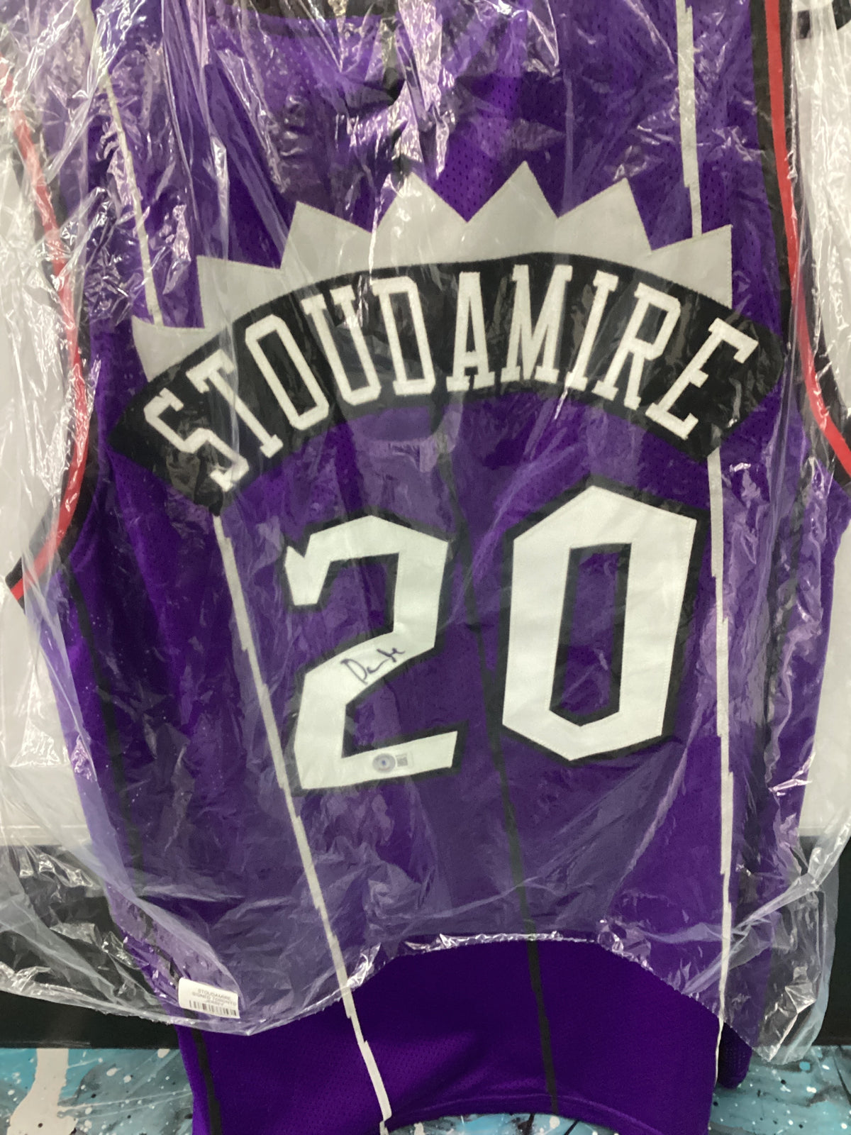 Signed Jersey - Toronto - Stoudamire - #20
