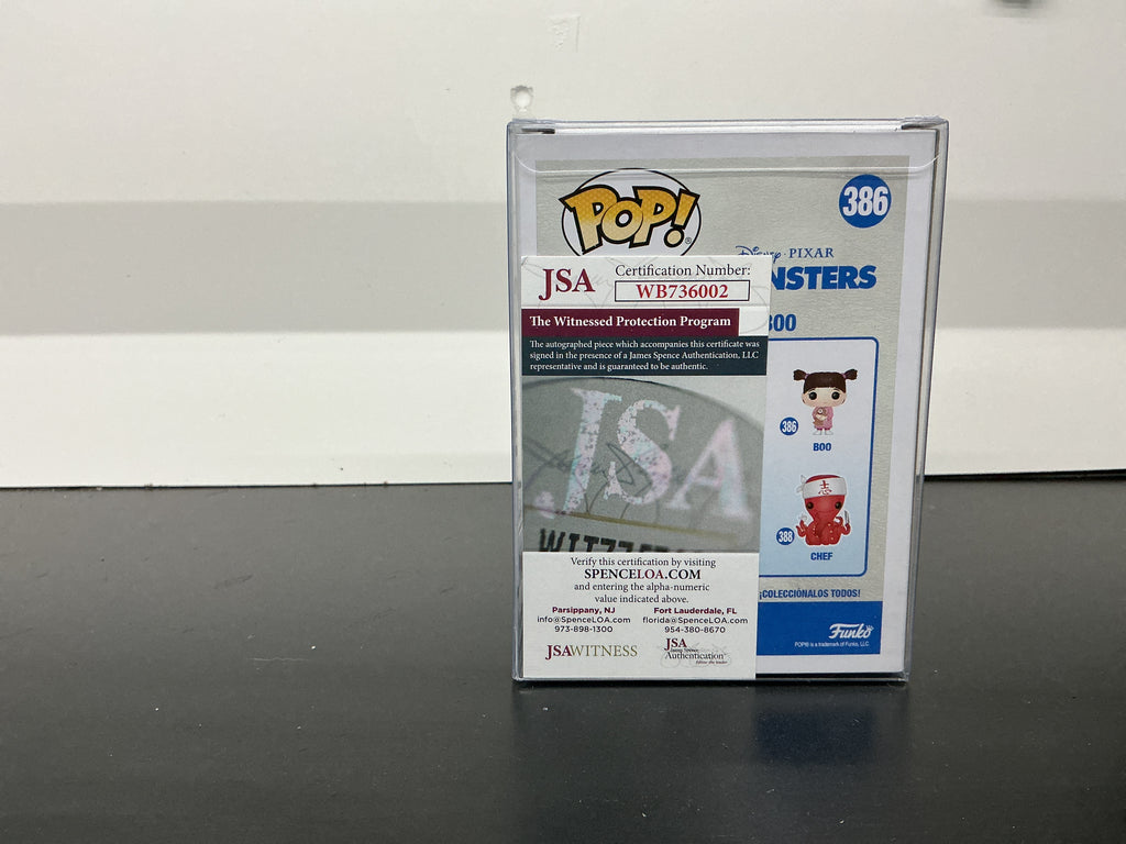 Signed Funko 386 - Disney Pixar Monsters - BOO -  Mary Gibbs