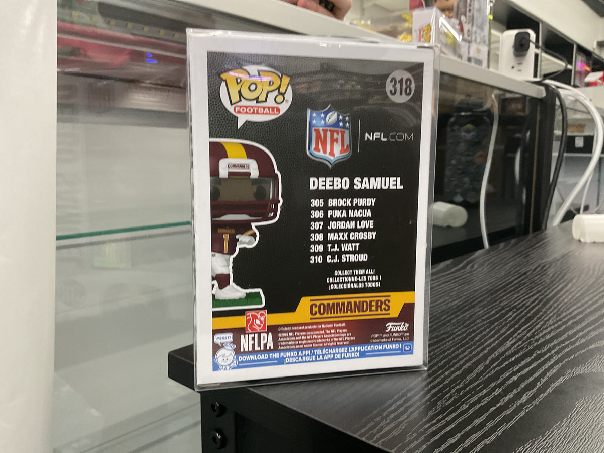 Signed Funko 318 - Washington Commanders - Deebo Samuel - Signed