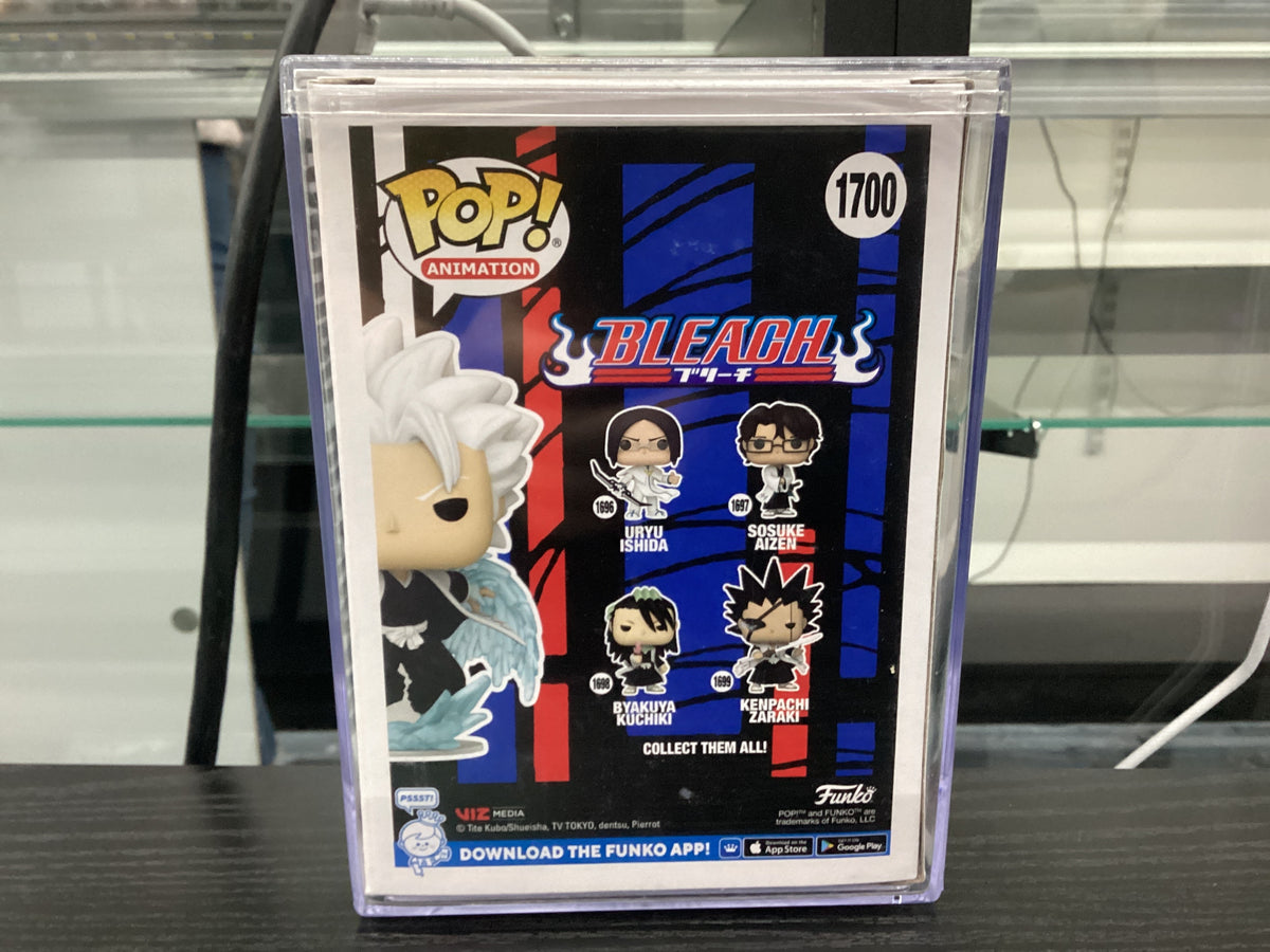 Signed Funko Pop 1700 6 inch - Bleach - Toshiro Hitsugaya - Funko Exclusive - Signed by Steve Staley