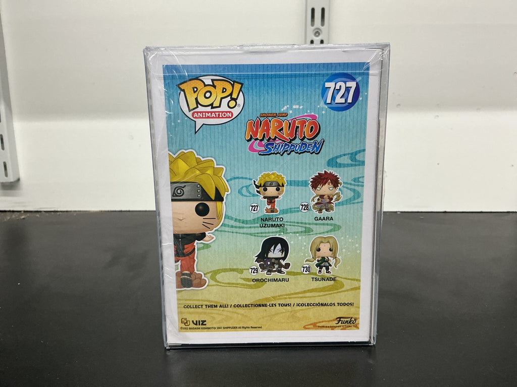 Signed Funko 727 - Naruto Shippuden - Naruto Uzumaki - Maile Flanagan