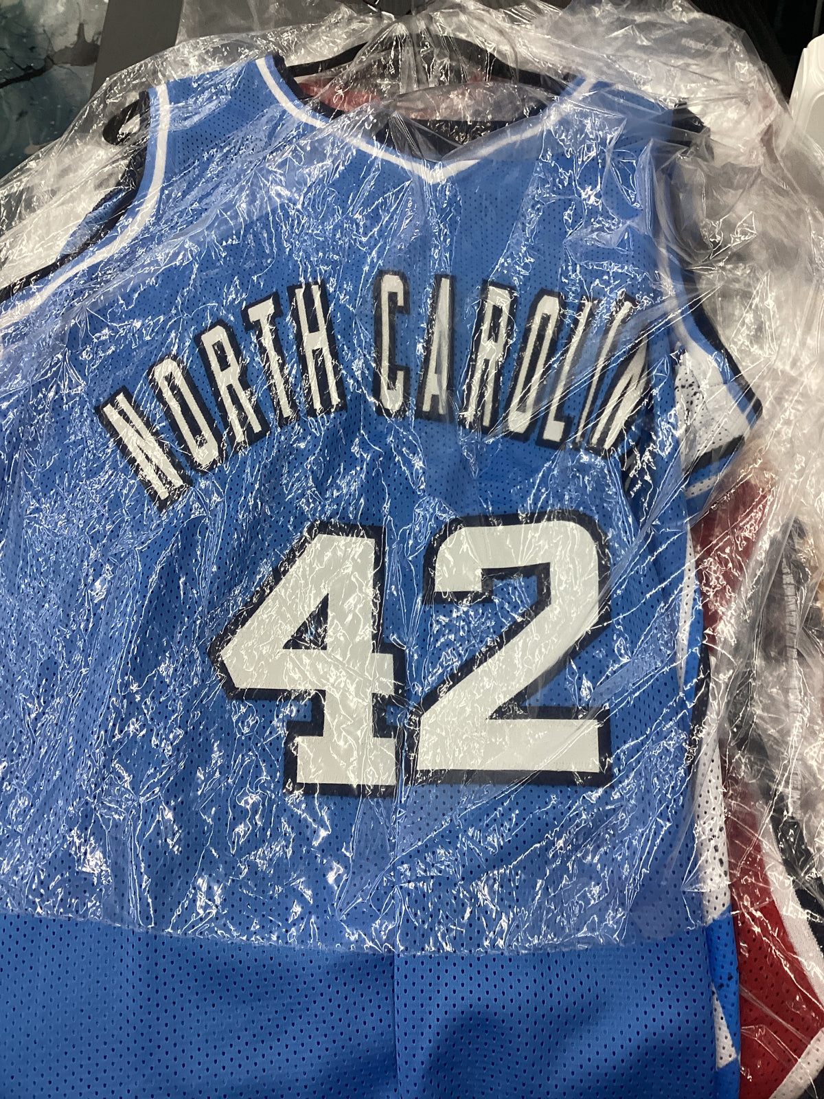 Signed Jersey - NCU- Stackhouse #42