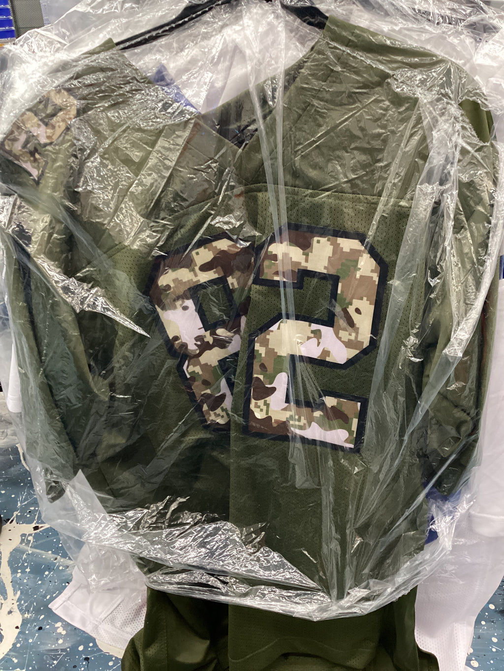 Signed Jersey - Camo - Hall - #82