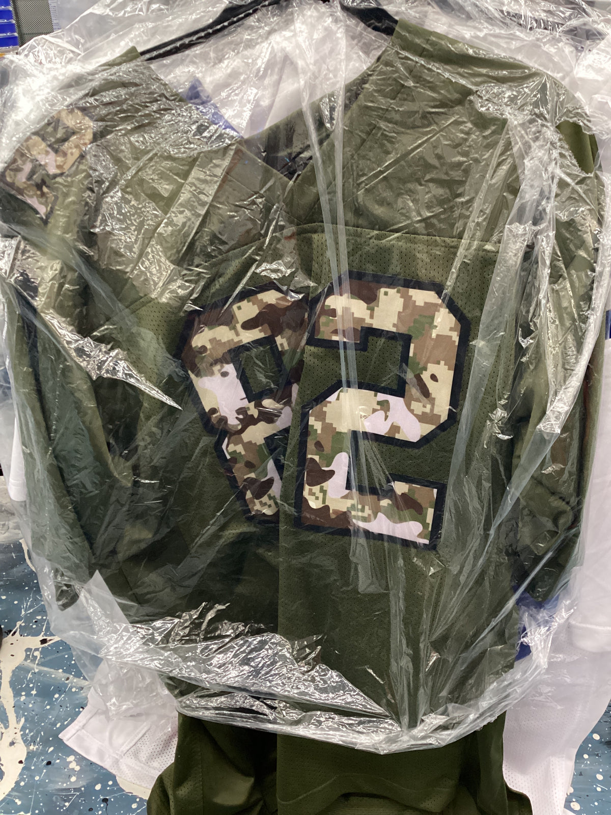 Signed Jersey - Camo - Hall - #82
