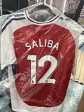 Signed Jersey - Saliba - Arsenal FC - #12