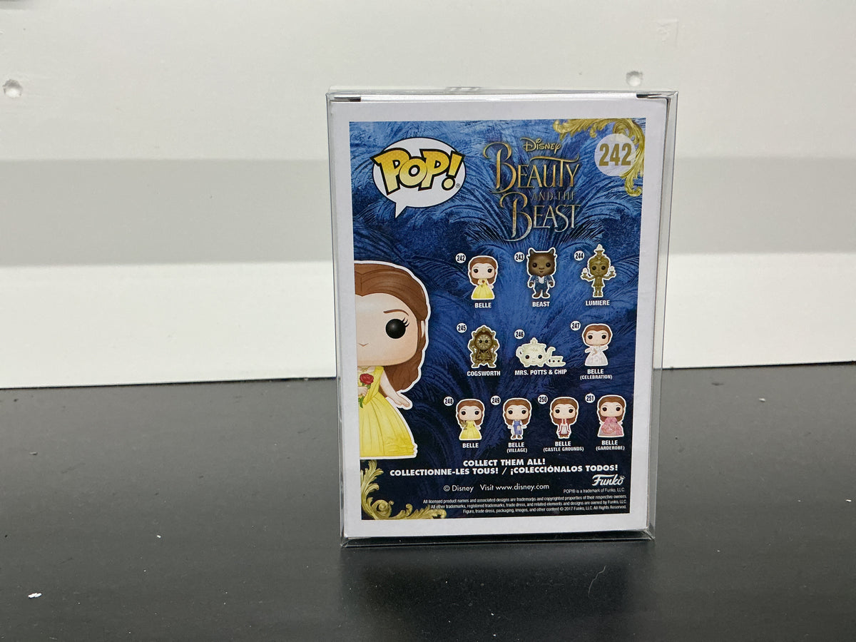 Signed Funko 242- Beauty and The Beast - Belle - Emily de Ravin