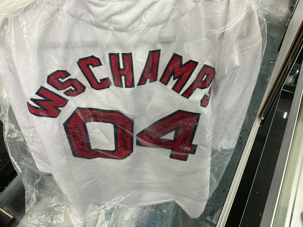Boston Red Sox Team WS Champs Signed #04 Jersey