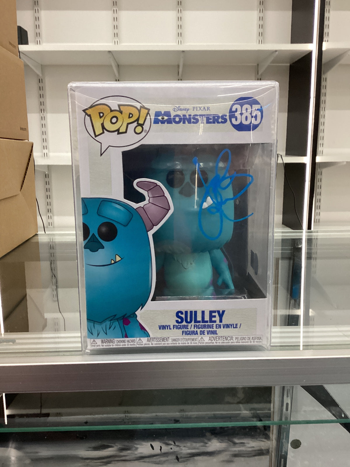 Signed Funko 385 - Disney - Sully - John Goodman