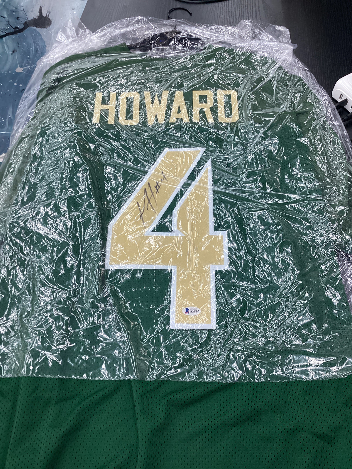 Signed Jersey - Howard - USF - #4