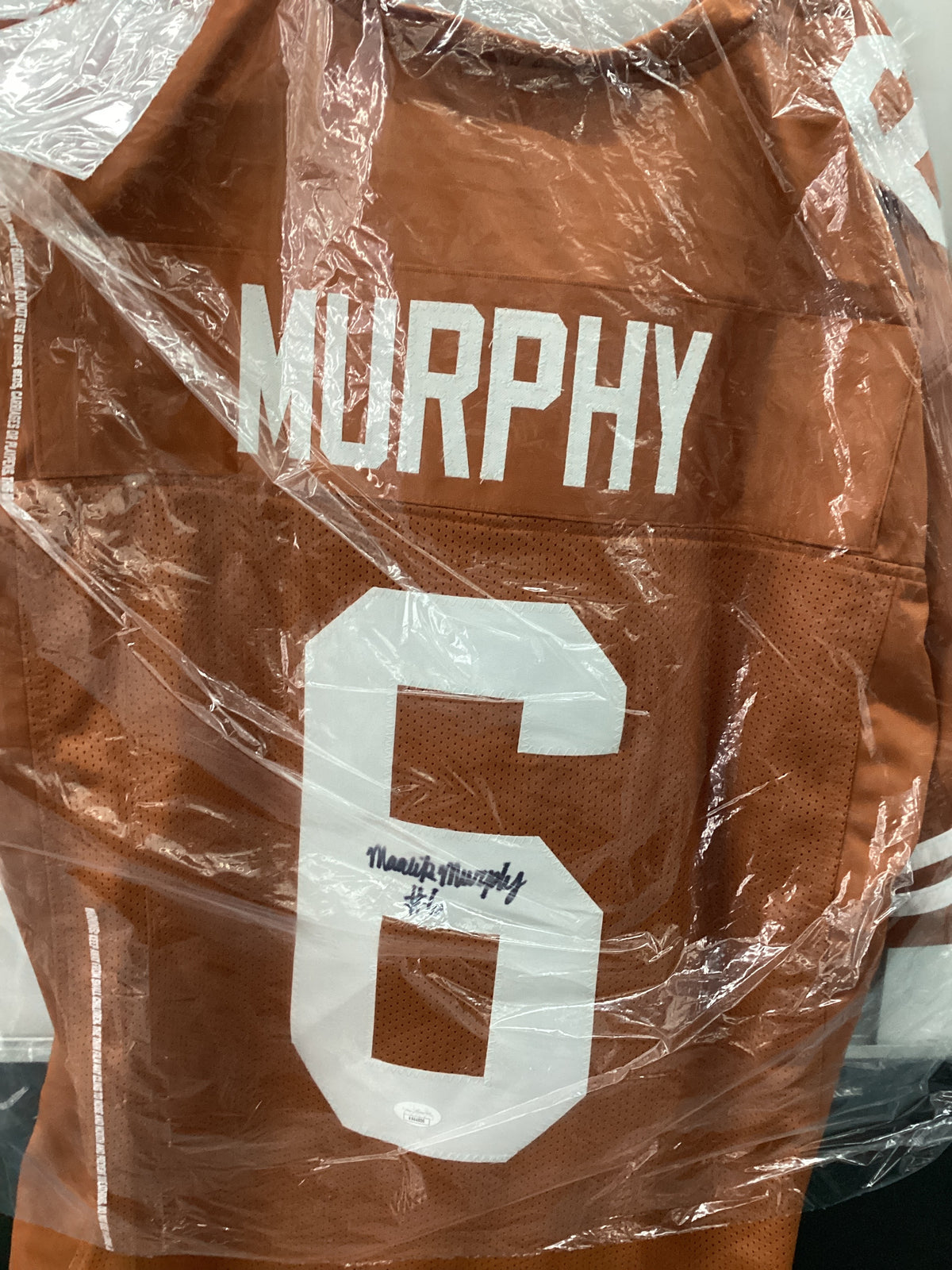 Signed Jersey - Longhorns - Murphy - #06