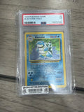 Graded Pokemon - [AUS] Blastoise 2/102 Base Set Holo PSA 1 PR English Pokemon Card WOTC 1999