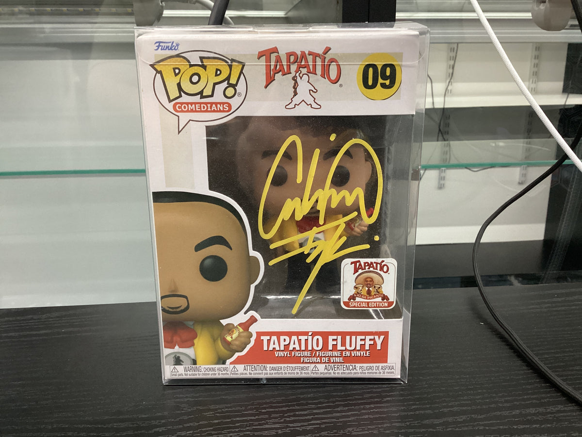 Signed Funko Pop 09 6 inch - Tapatío - Tapatío Fluffy - Tapatío Special Edition - Signed by Gabriel “Fluffy” Iglesias