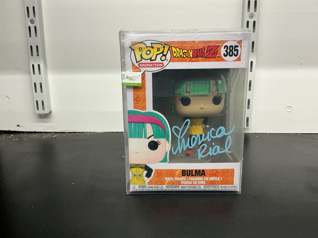Signed Funko 385 - Dragon Ball Z- Bulma - Monica Rial