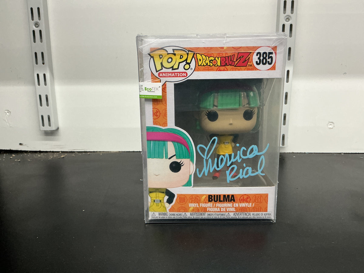 Signed Funko 385 - Dragon Ball Z- Bulma - Monica Rial