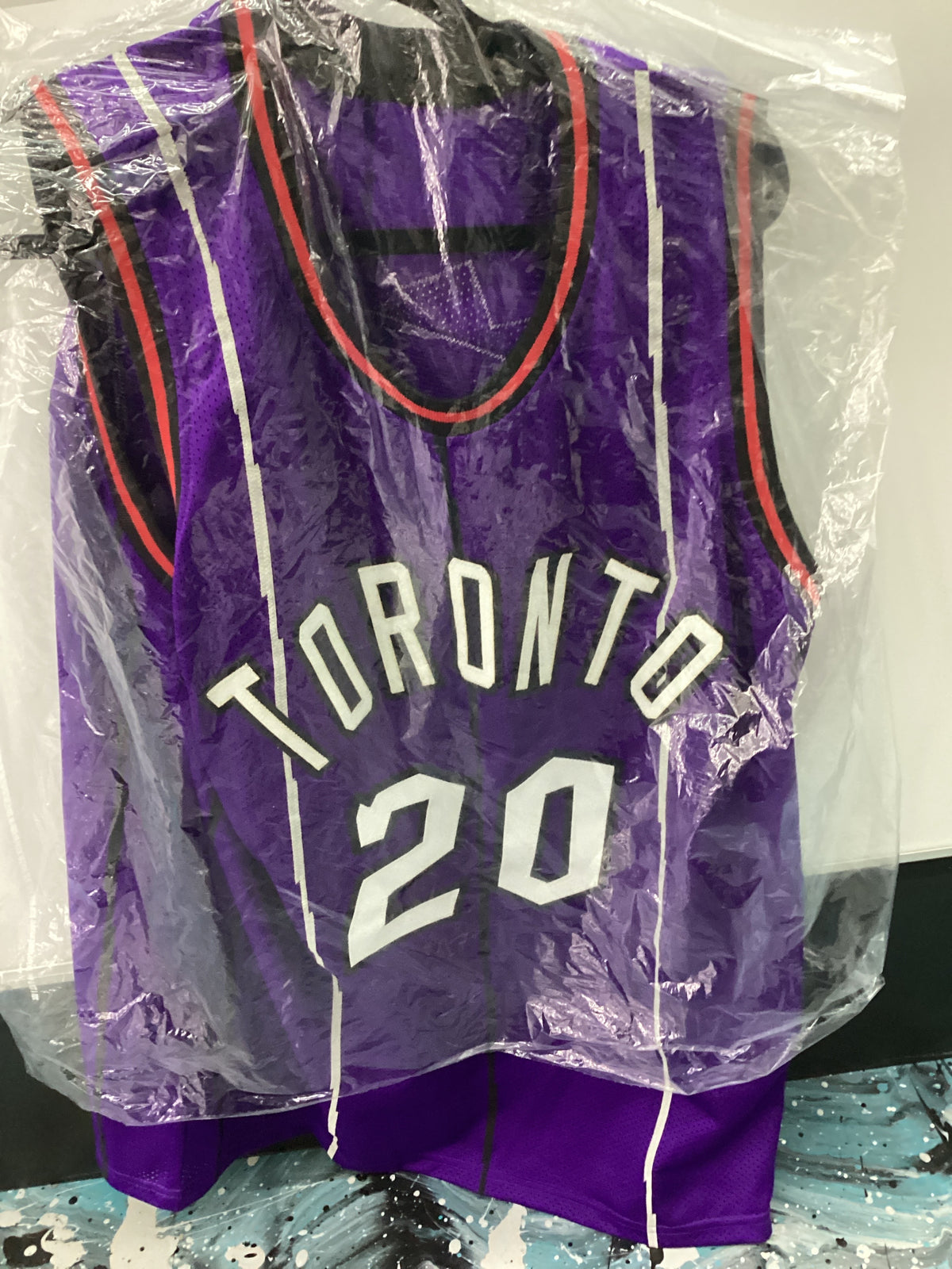 Signed Jersey - Toronto - Stoudamire - #20