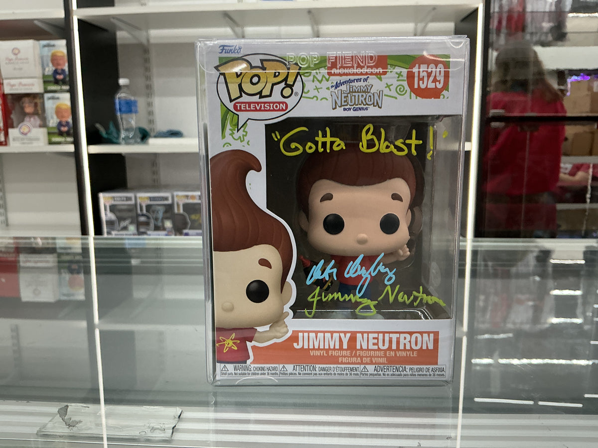 Signed Funko 1529 - 6in - Adventures of Jimmy Neutron Boy Genius - Jimmy Neutron - Signed Debi DerryBerry