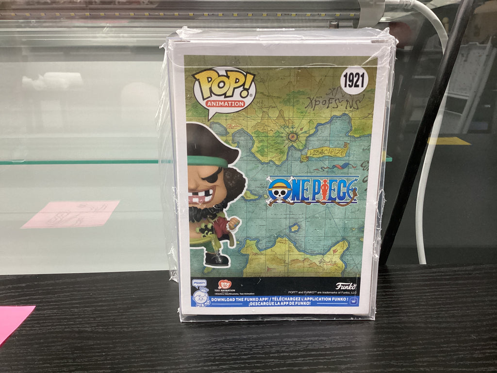 Signed Funko Pop 1921 6 inch - One Piece - Marshall D. Teach - Signed by Chris Rager
