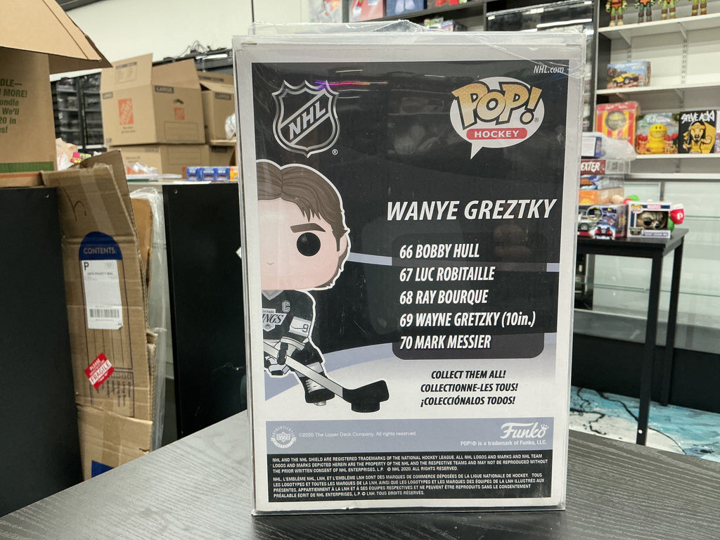 Funko Pop 69 10 inch. - NHL LA Kings - Wayne Gretzky - Signed by Wayne Gretzky
