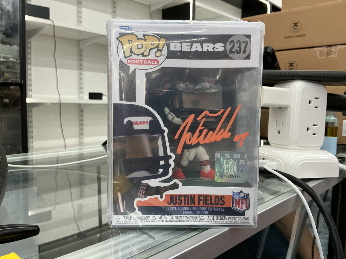 Signed Funko 237 - 6in - Justin Fields - Chicago Bears - Signed