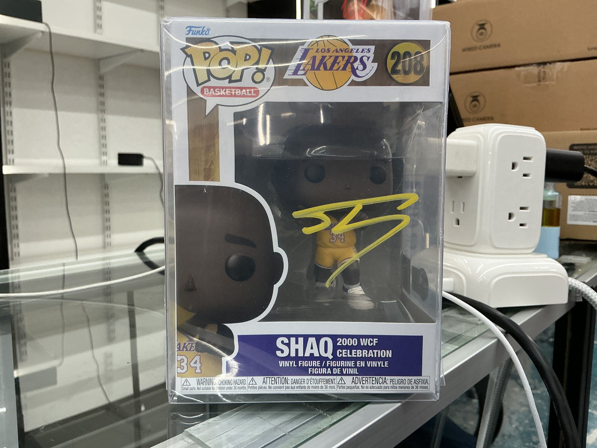 Signed Funko 208 - Shaq 2000 WCF Celebration - Los Angeles Lakers - Signed