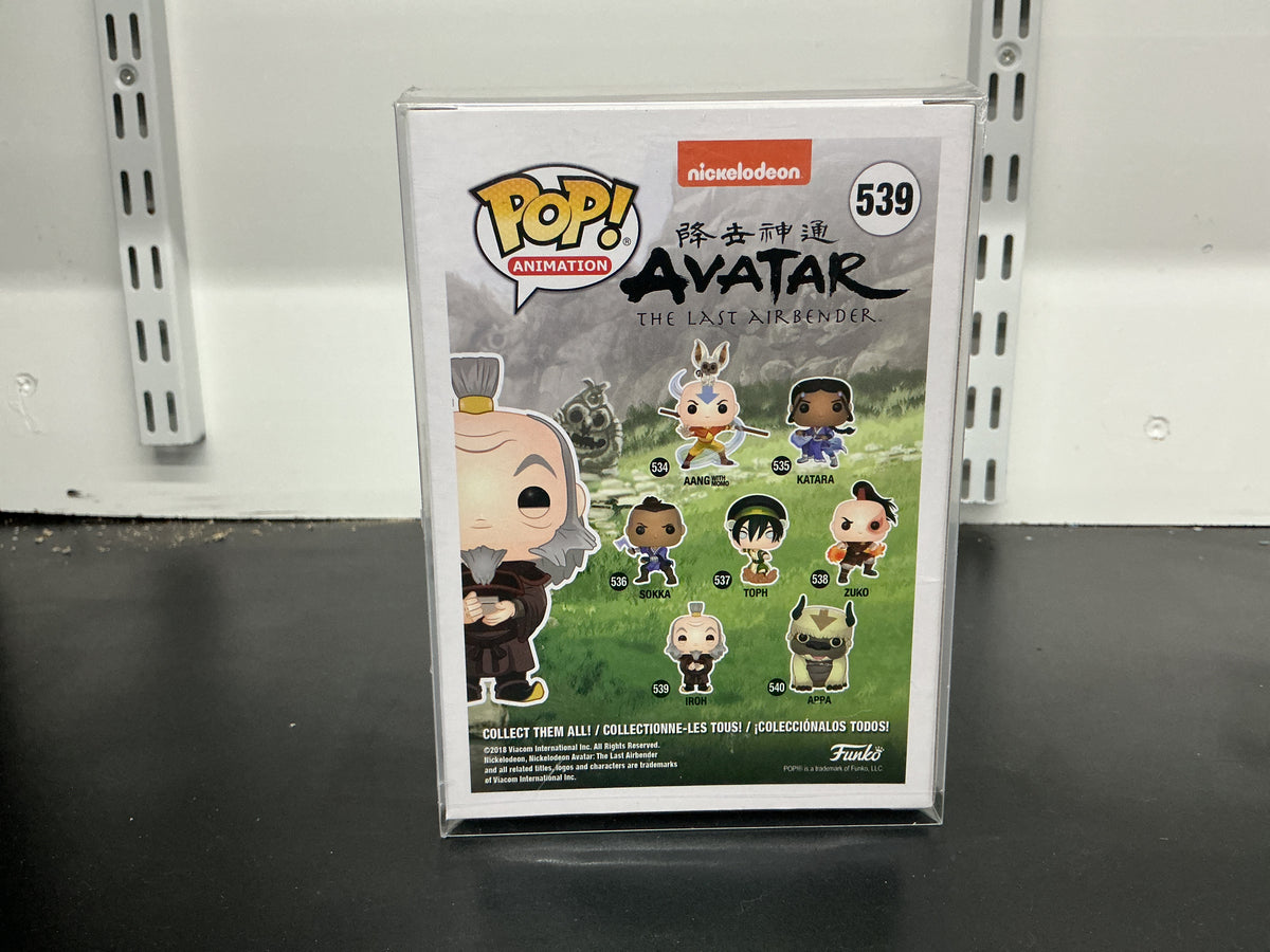 Signed Funko 539 - Avatar The Last Airbender - Iroh - Paul Sun-Hyung