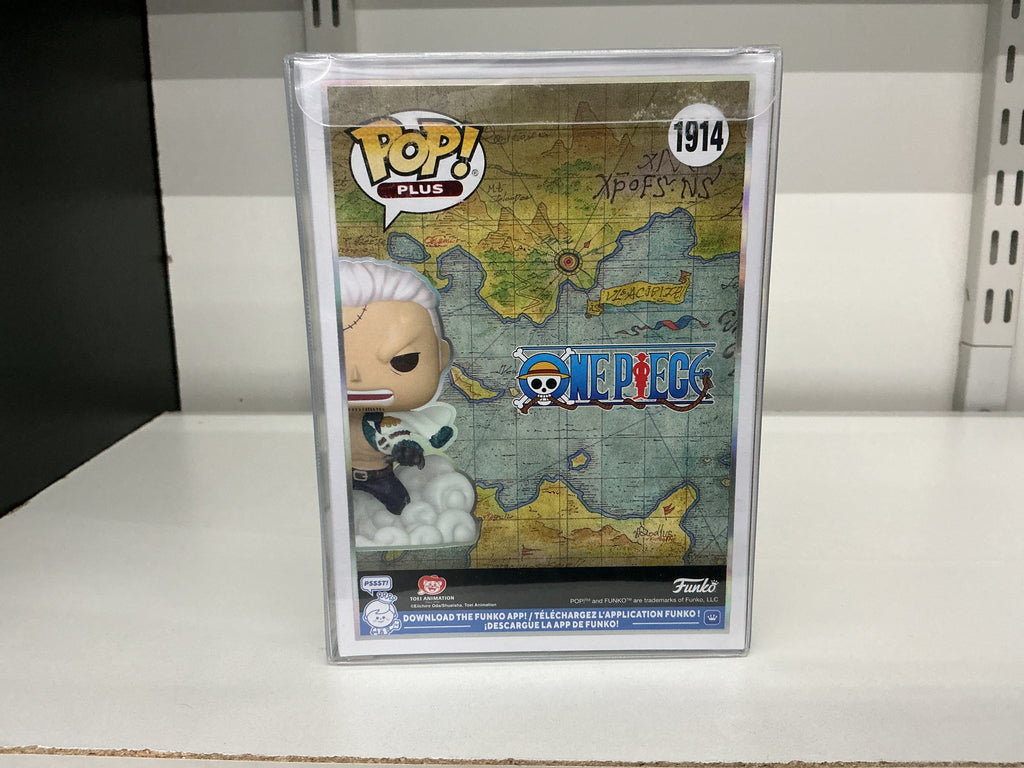 Signed Funko 1914 - 6in - One Piece - Smoker - Chalice Collectible Exclusive - Signed Greg Dulcie