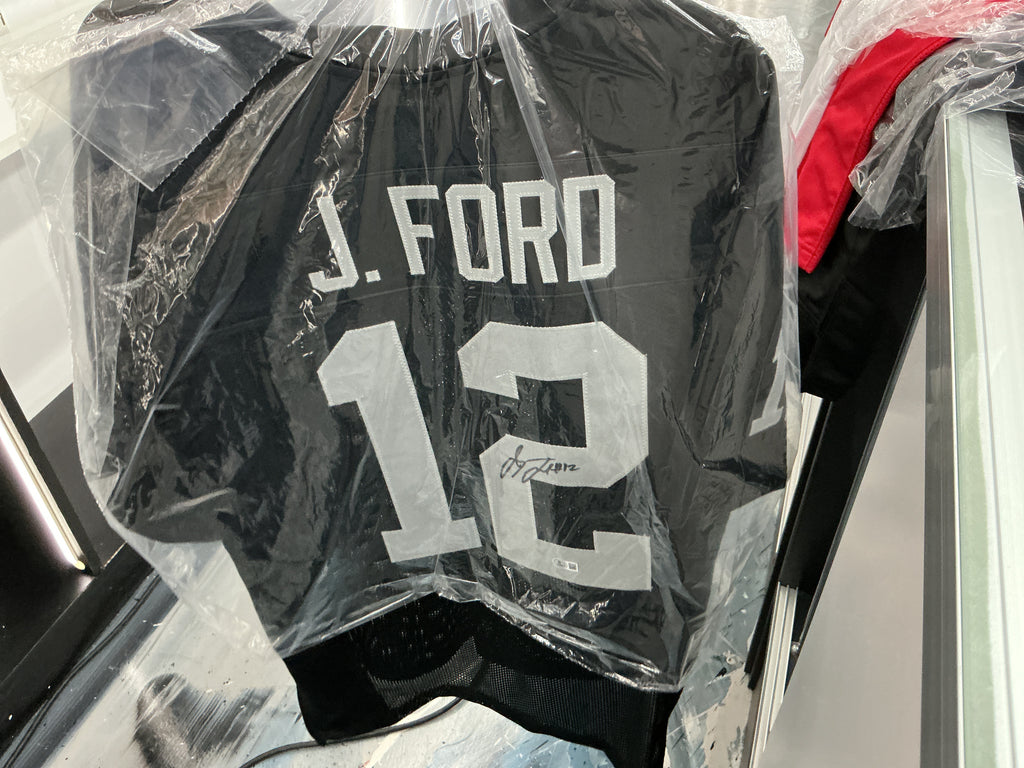 Signed Clemson #12 J.Ford Jersey