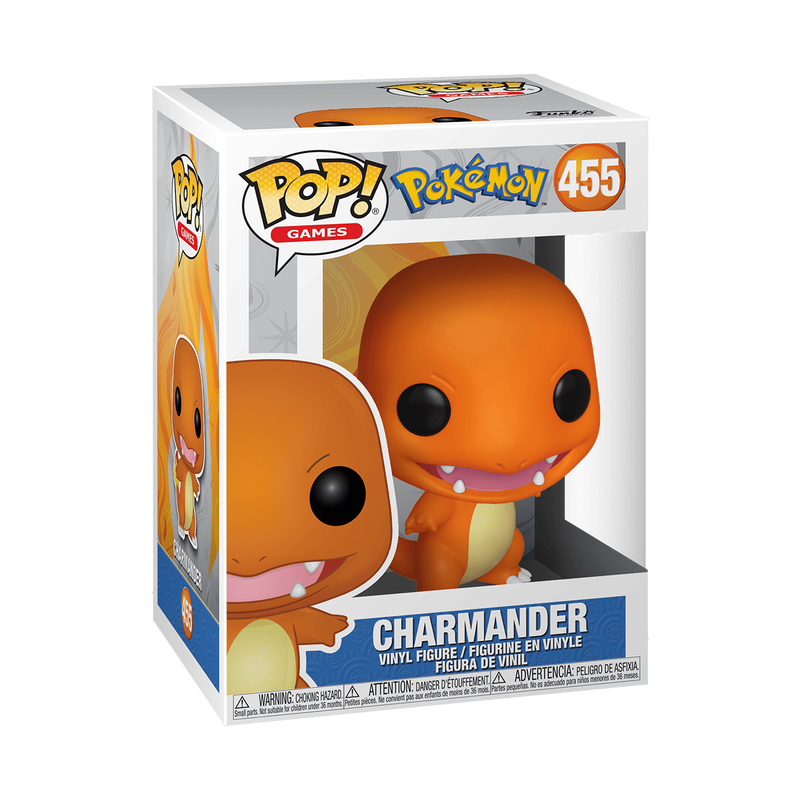 Pop Funko 455 6 in.- Pokémon- Charmander