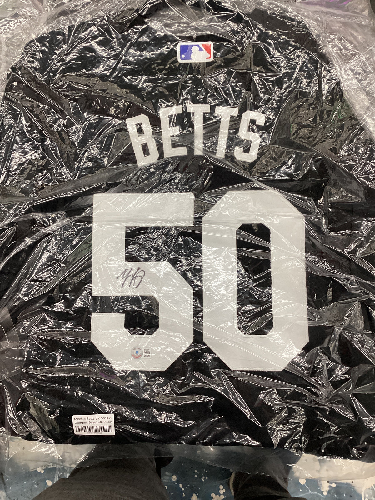 Signed Jersey - Mookie Betts - LA Dodgers - #50