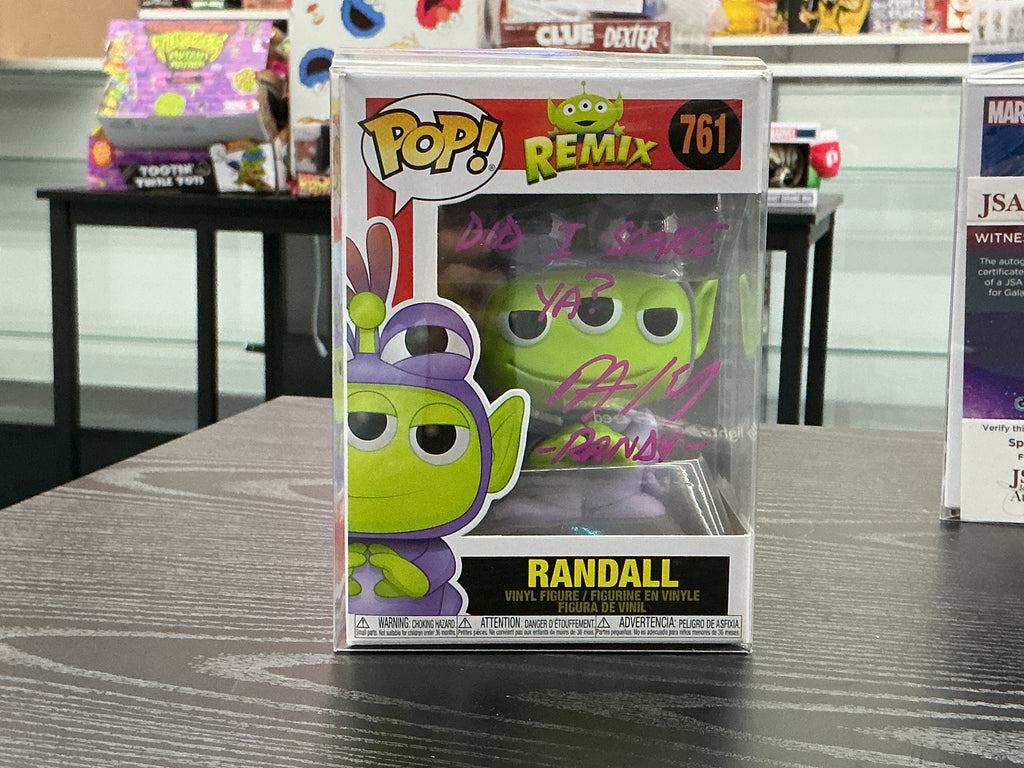 Funko Pop 761 6 inch.- Remix - Randall - Signed by Peter Kelamis