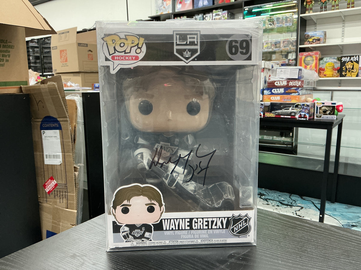 Funko Pop 69 10 inch. - NHL LA Kings - Wayne Gretzky - Signed by Wayne Gretzky
