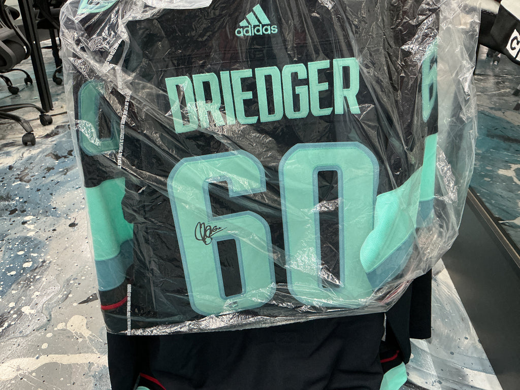 Signed Jersey- Chris Driedger- Seattle Kraken- #60
