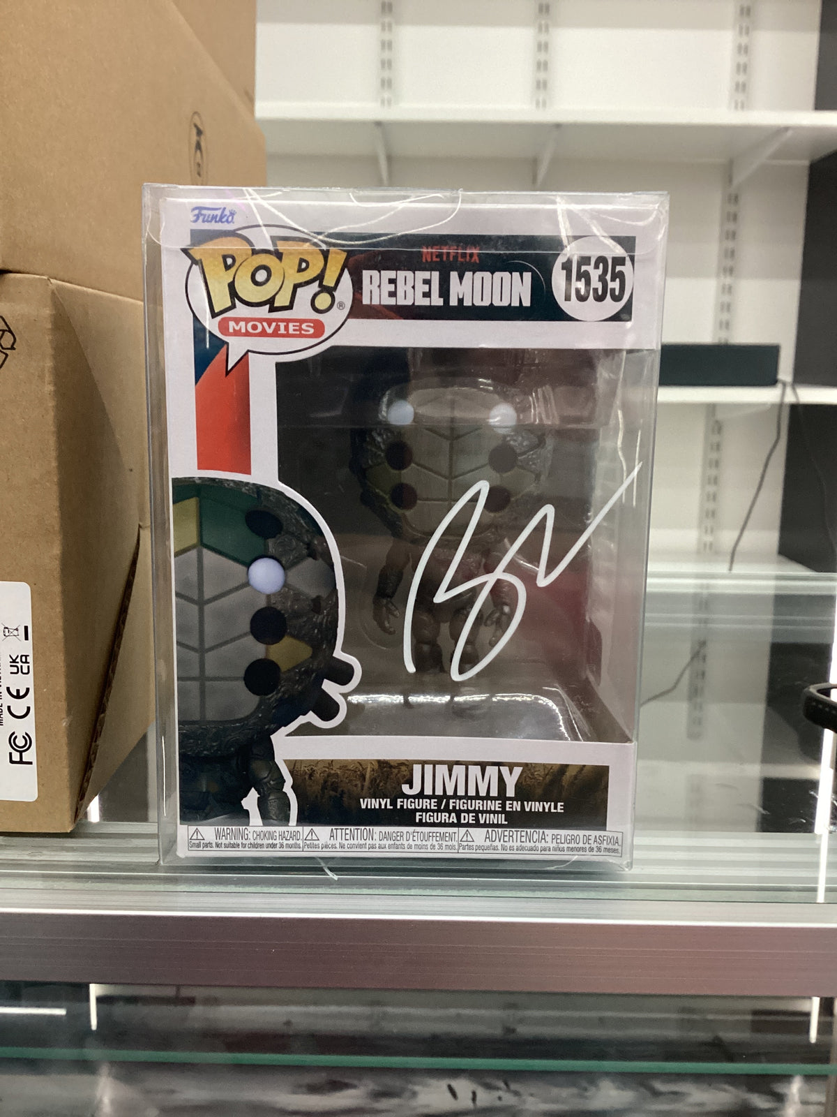 Signed Funko 1535 - Netflix Rebel Moon - Jimmy - Zach Snyder