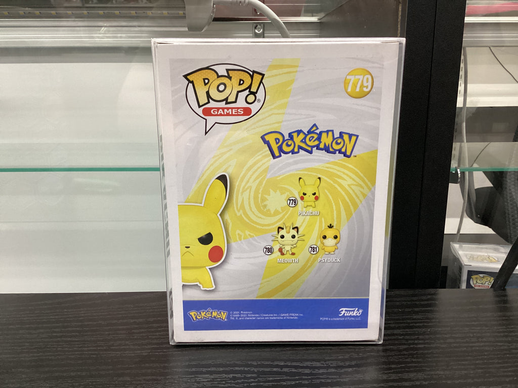 Signed Funko Pop 779 6 inch - Pokémon - Pikachu - Signed by Steve Aoki