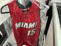 Signed Miami Heat #15 Chalmers Jersey