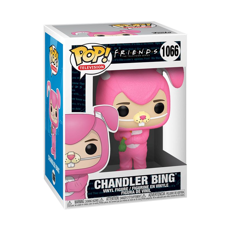 Pop Funko 1066 6 in.- Friends- Chandler Bing in Bunny Suit