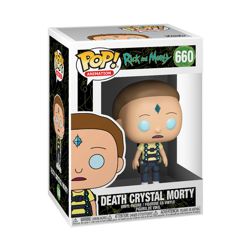 Pop Funko 660 6 in.- Rick and Morty- Death Crystal Morty