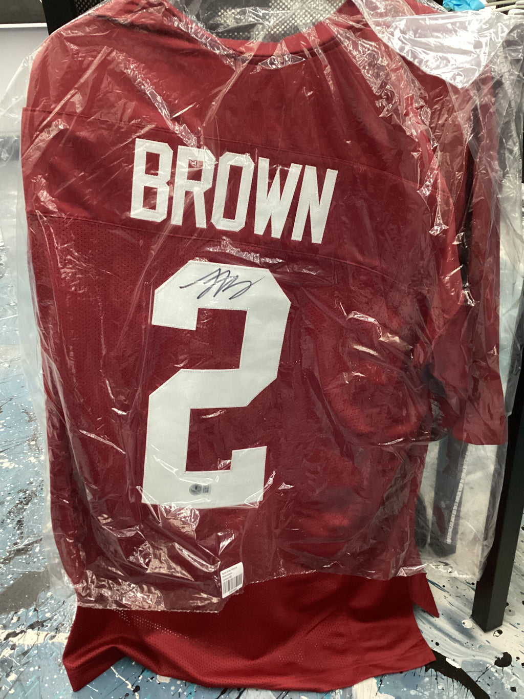 Signed Jersey - Marquise Brown - Arizona Cardinals - #2