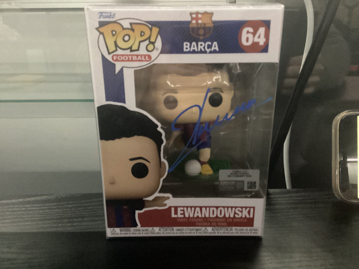 Signed Funko 64 - 6in - Barca - Lewandowski - Signed