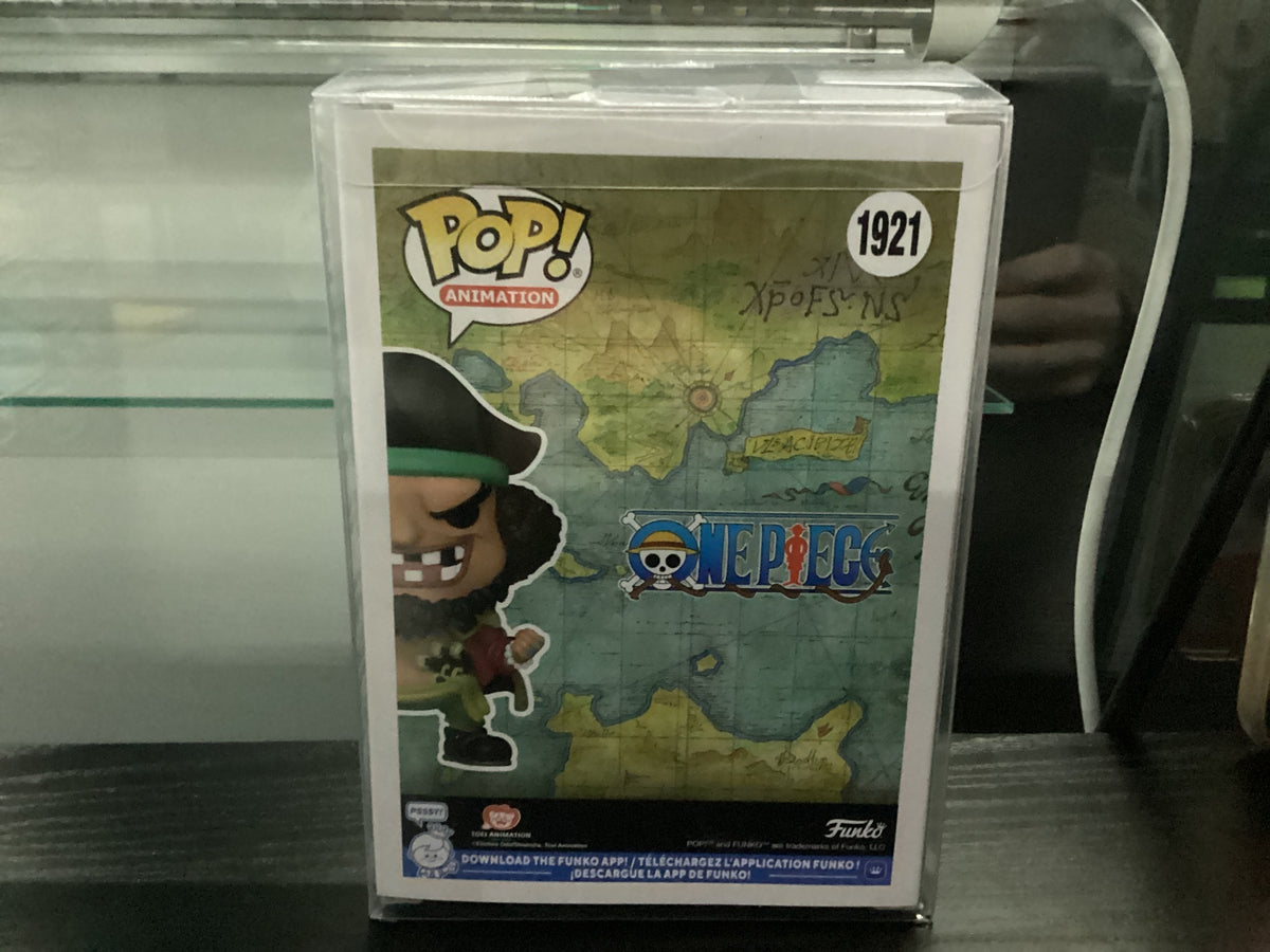 Signed Funko 1921 - 6in - One Piece - Marshall D. Teach - Funko Exclusive- Signed Chris Rager