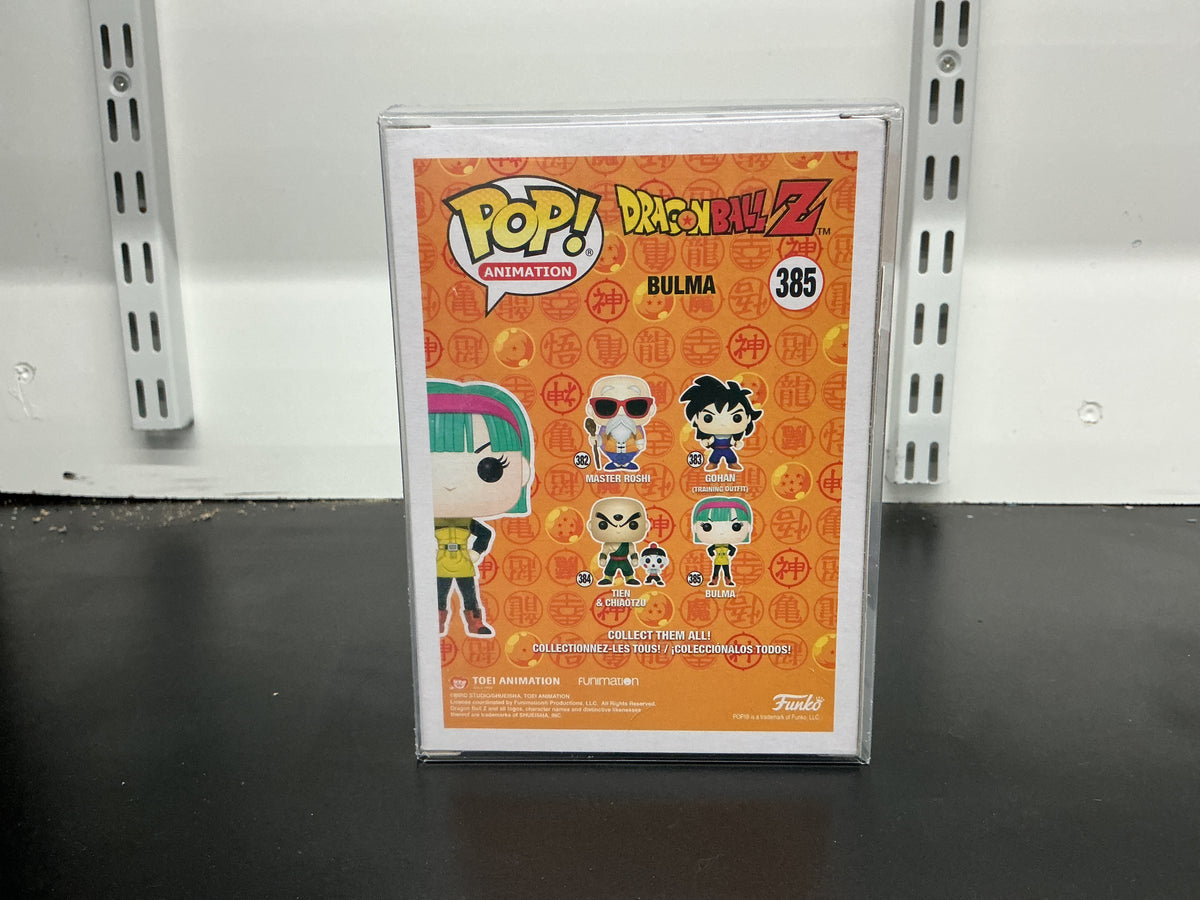 Signed Funko 385 - Dragon Ball Z- Bulma - Monica Rial
