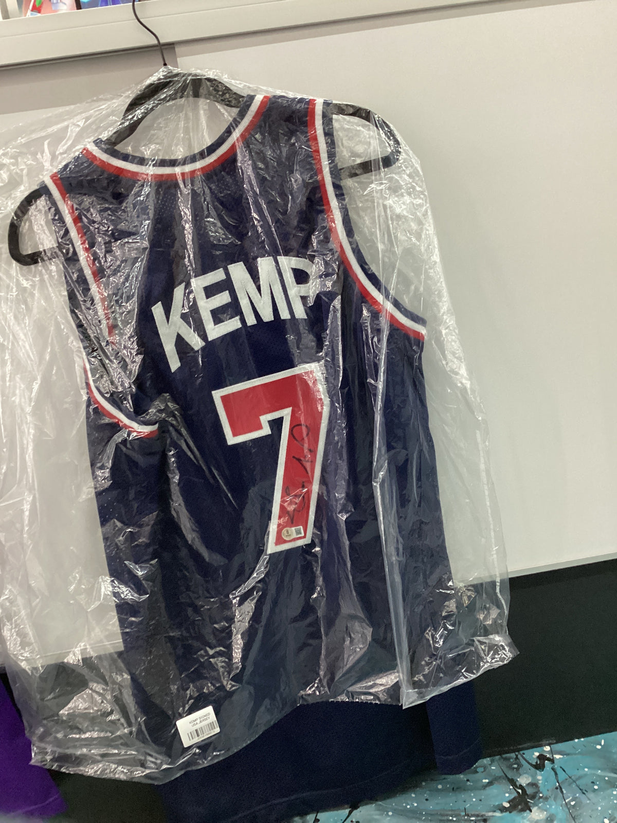 Signed Jersey - U.S.A. - Kemp - #07