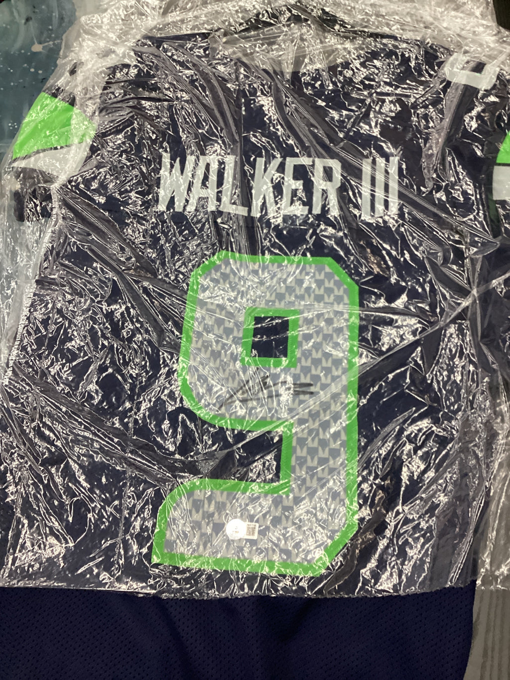 Signed Jersey - Walker III - Seattle - #9