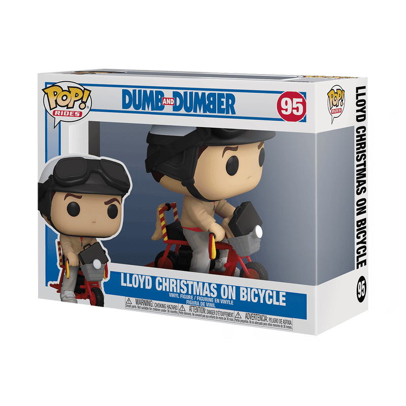 Funko Pop 95 6 in.- Dumb and Dumber- Lloyd Christmas on Bicycle