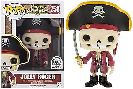 Pop Funko 258 6 in.- Disney's Pirates of the Caribbean- Jolly Roger- Disney Parks Exclusive