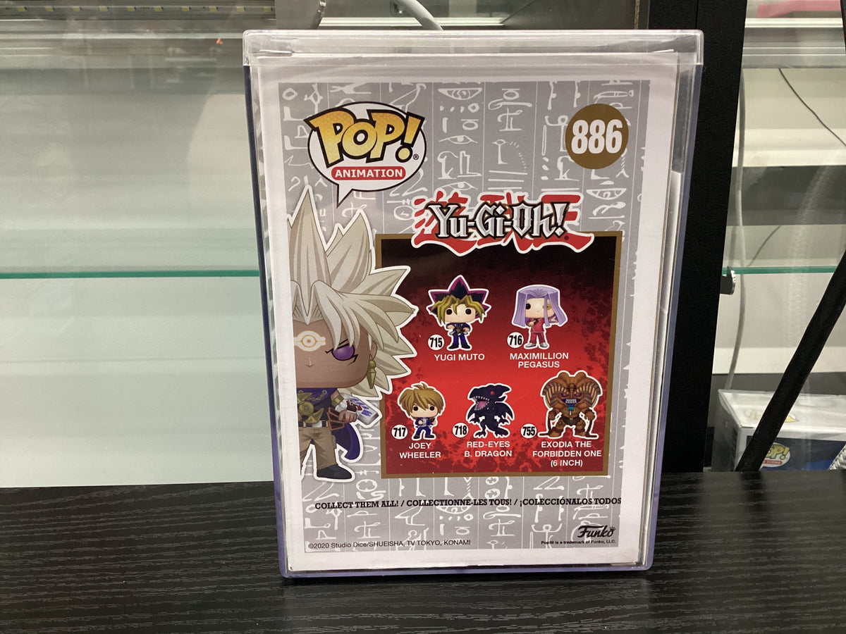 Signed Funko Pop 886 6 inch - Yu-Gi-Oh! - Yami Marik - Toy Temple Limited Edition Exclusive - Signed by Johnathon Todd Ross