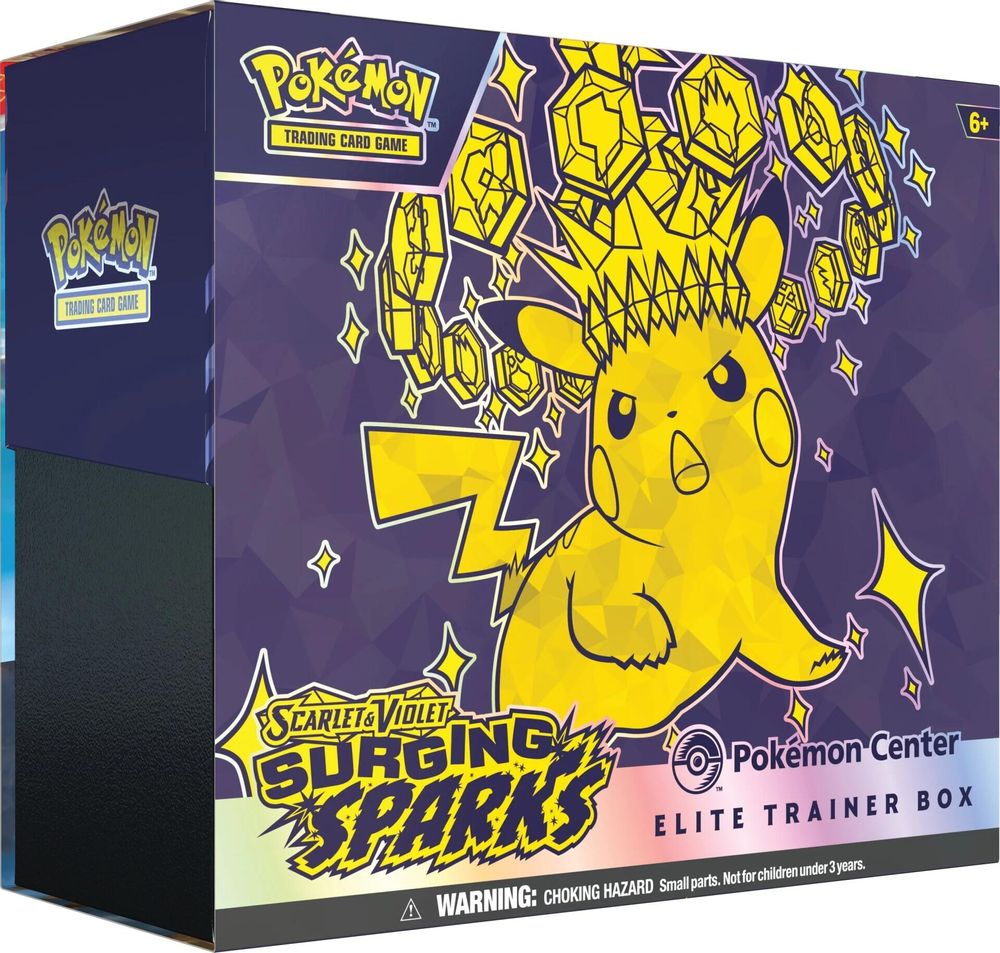Sealed Pokemon - Surging Sparks Pokemon Center ETB