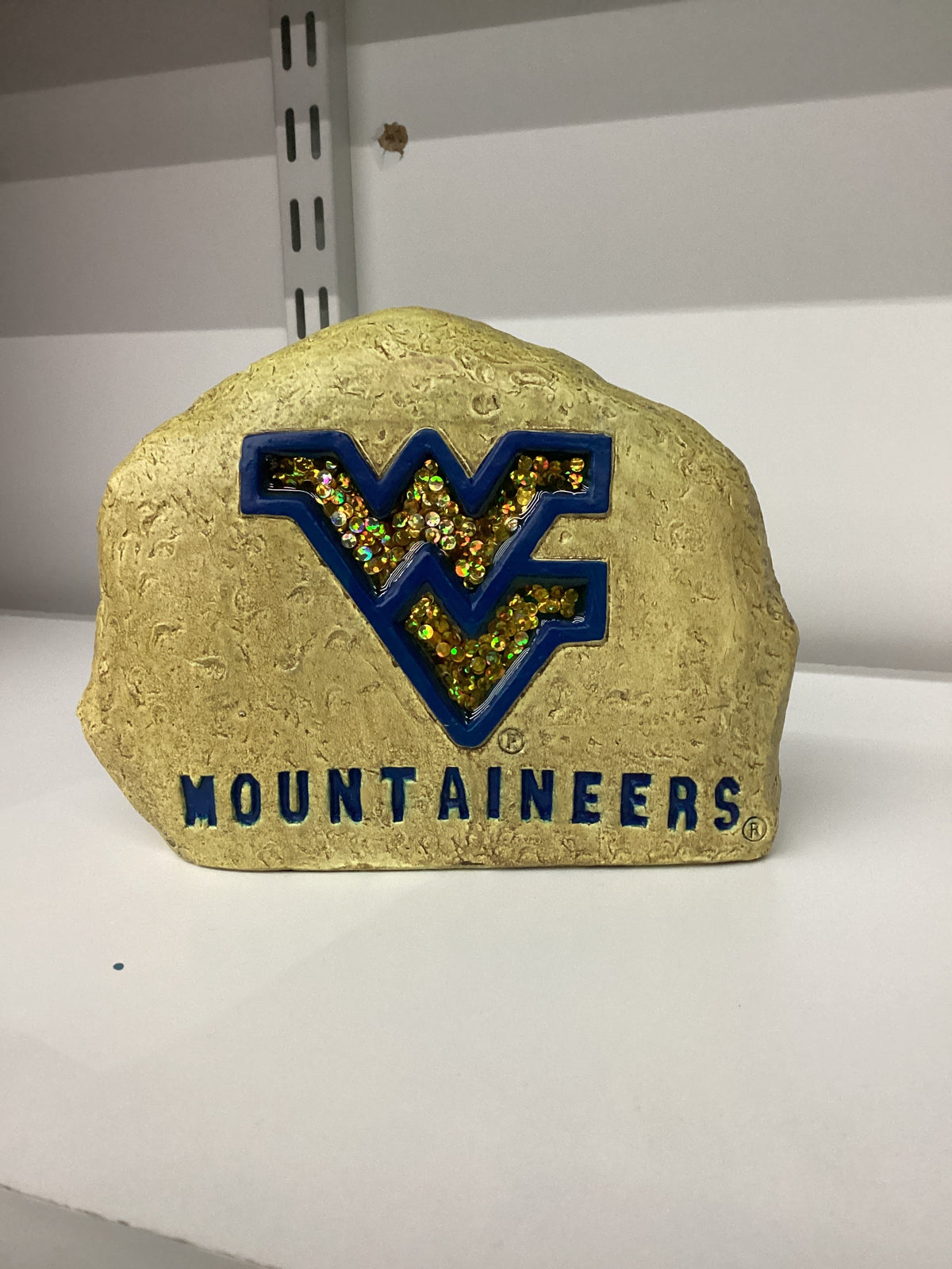 WEST VIRGINIA MOUNTAINEERS COLLEGIATE ROCK - NAVY BLUE